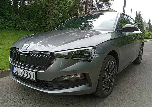 skoda Skoda Scala cena 99987 przebieg: 7670, rok produkcji 2023 z Żelechów